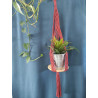 Macramé support plante