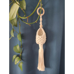 Macramé petit panier