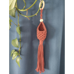 Macramé petit panier