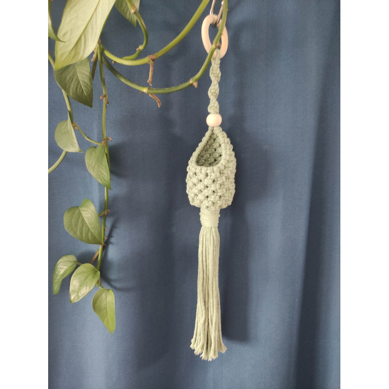 Macramé petit panier