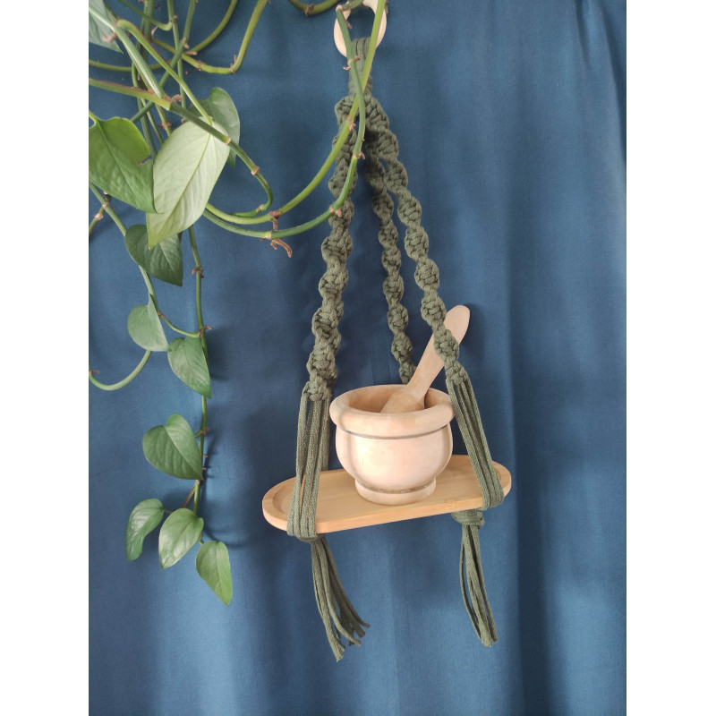 Macramé modèle moyen pour support pour plateau
