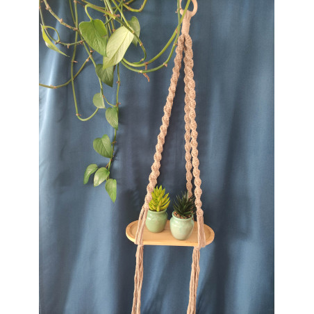 Macramé grand modèle support pour plateau