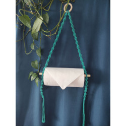 Macramé support papier absorbant grand modèle