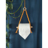 Macramé support papier toilette petit modèle