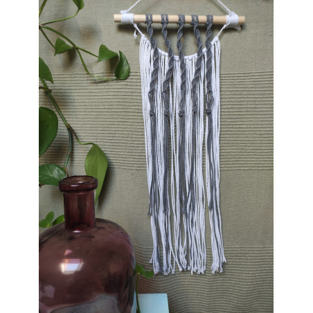 Macramé déco murale